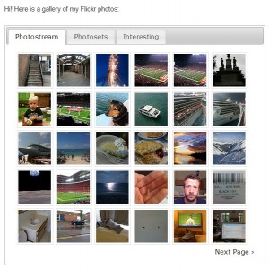 Screenshot of Gallery